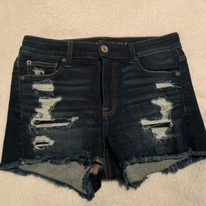 NWOT American eagle hi-rise shortie shorts